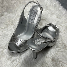 Brooke Metallic Silver Platform Heel