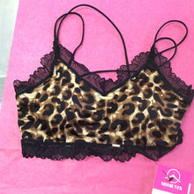 JadyK Leopard Lace Plush Bra