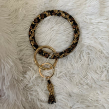 Beaded O Key Rings