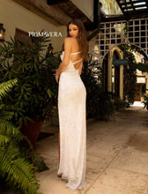 One Shoulder Beaded Gown