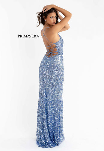 Criss Cross Back Sequin Dress