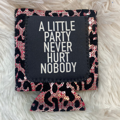 Pocket Sequin Koozies