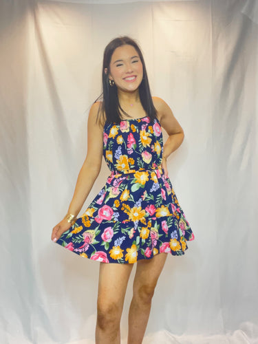 Hawaiian Floral Dress