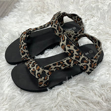 Leopard Strappy Sandals