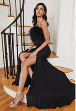 Two Piece Feather Fun Dress