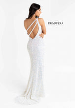One Shoulder Beaded Gown