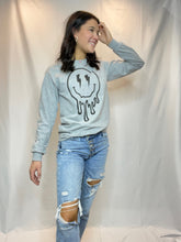 Lightening bolt Smiley LS tee